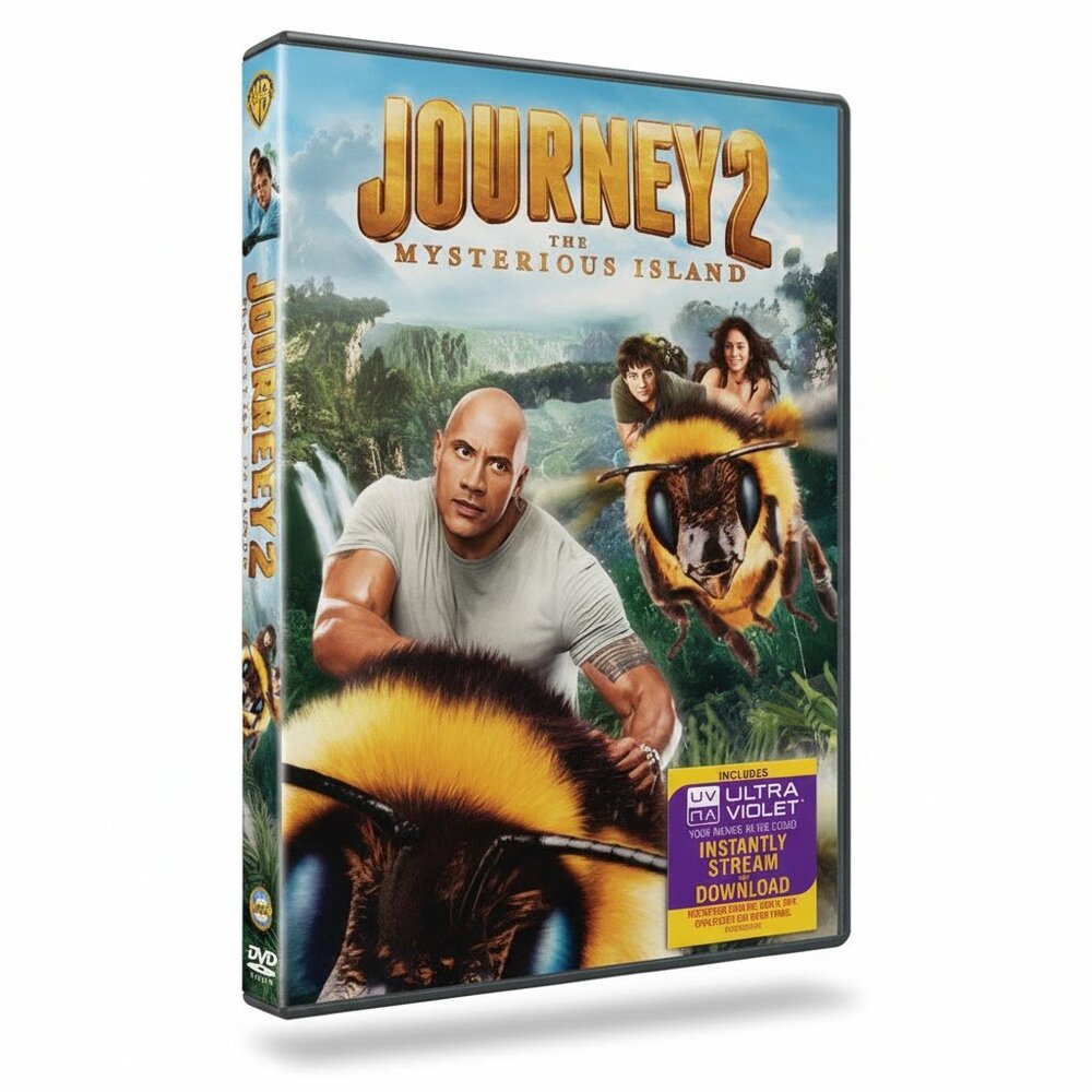 Journey 2: The Mysterious Island – DVD (2012) | Dwayne Johnson Adventure Fantasy